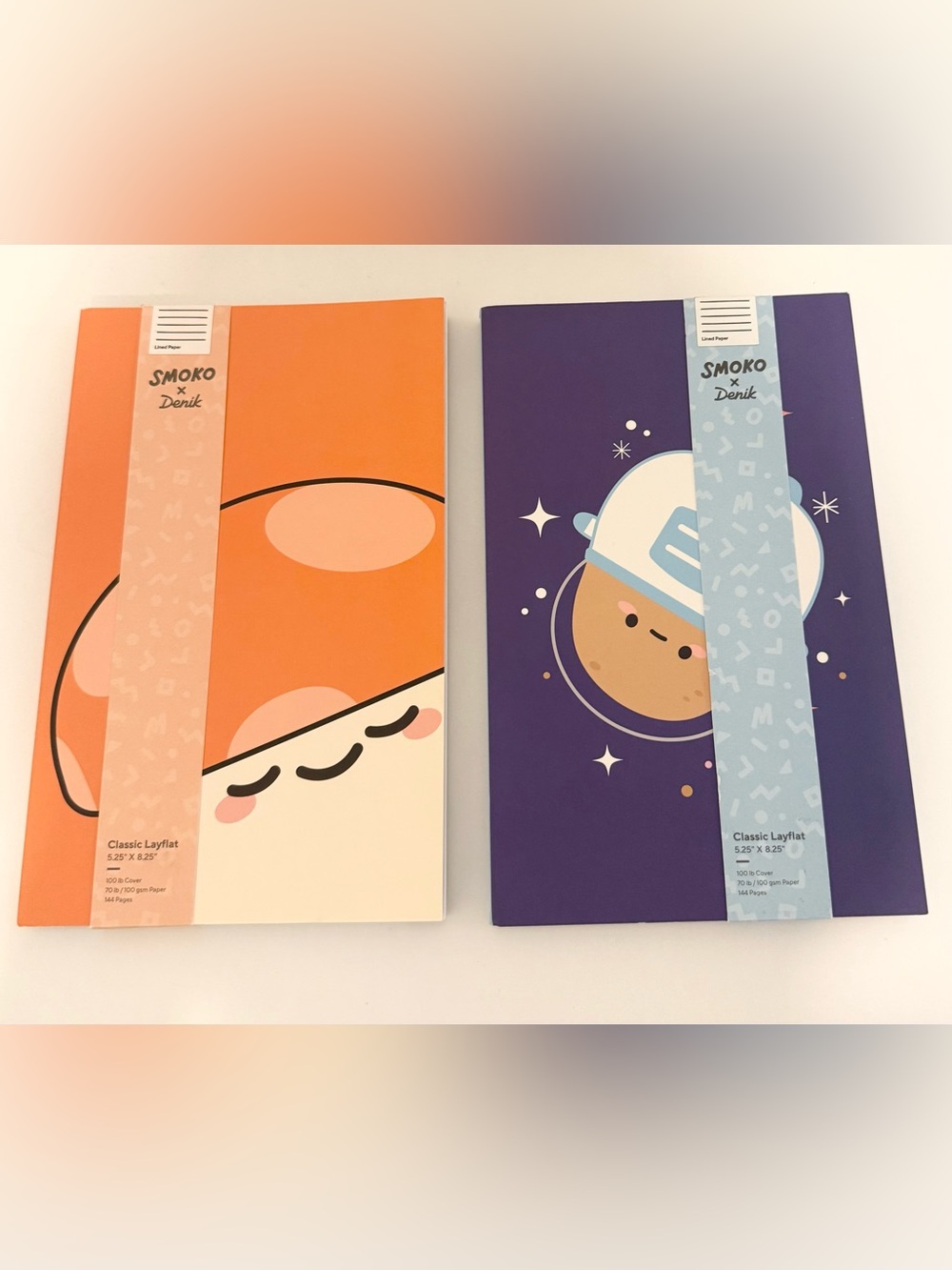 Smoko x denik NEW lined notebook set